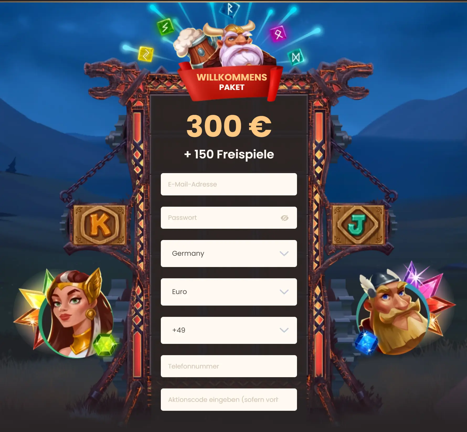 National uvítací bonus screenshot